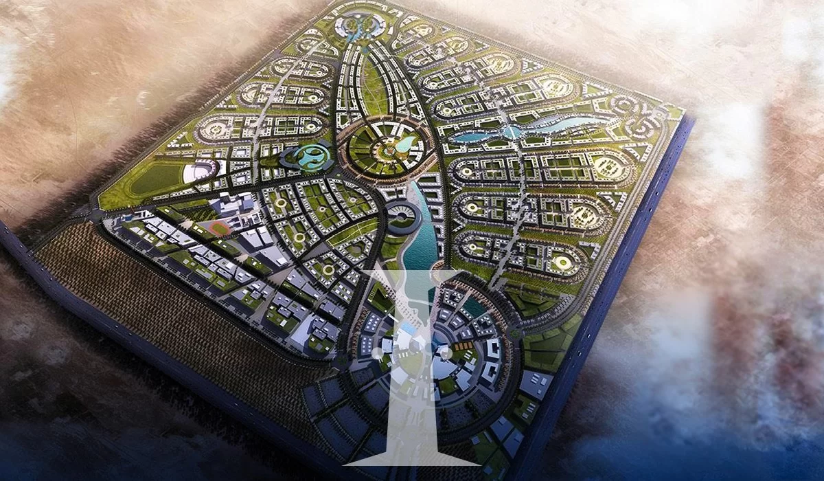 فيلات مودرن واجهة فيلا مودرن في Elm Tree Park / Sarai
